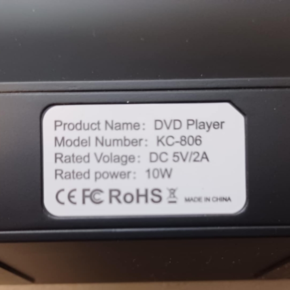 Music CD Player KC-806 10W - Picture 4 of 5